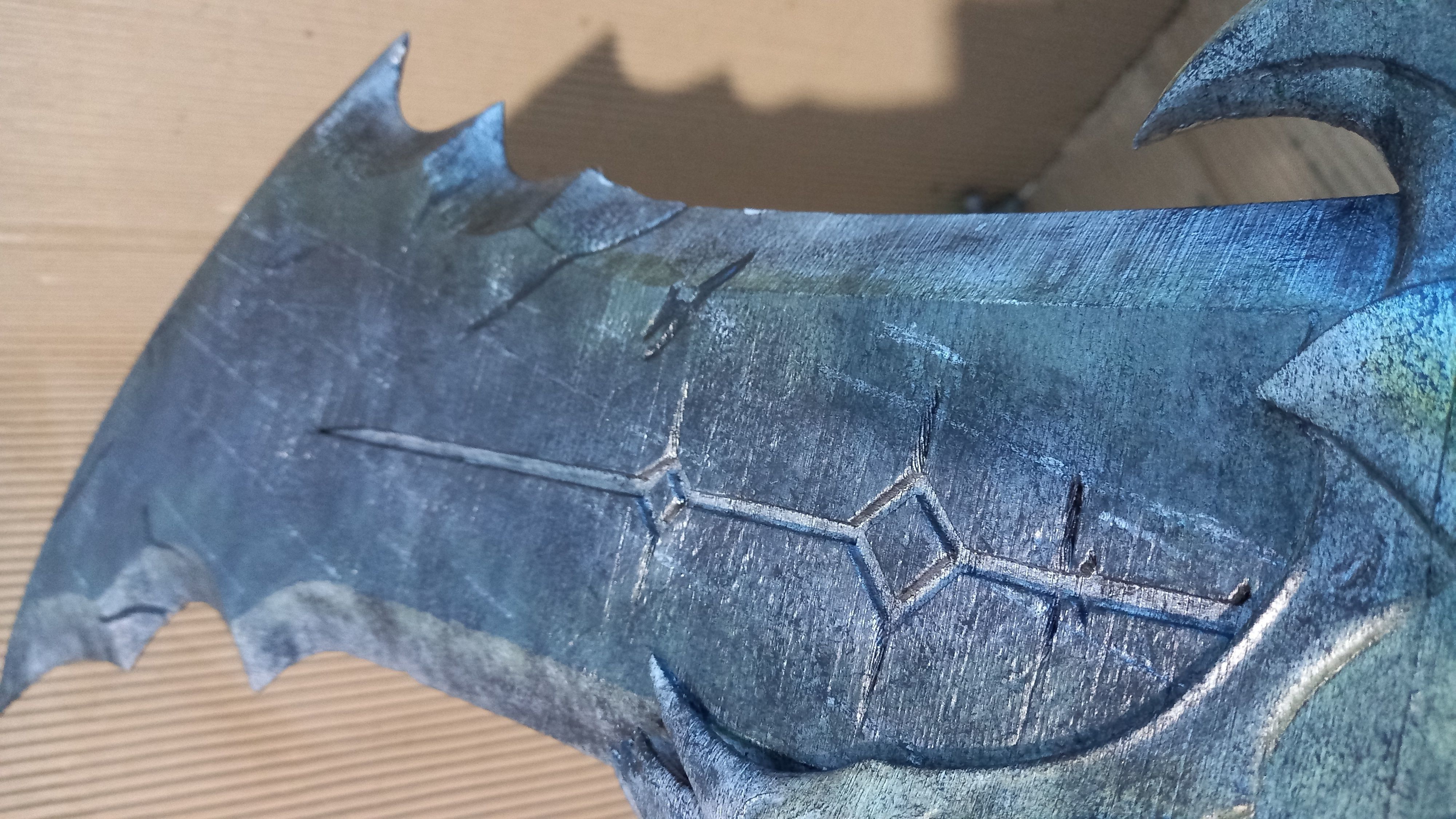 God Of War Ragnarok Kratos Blades Of Chaos lv2 model 3d print  3D print model_45