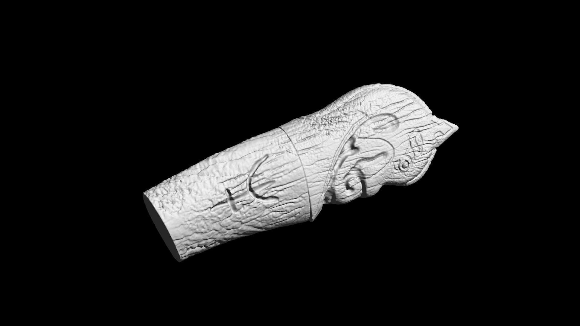 God of War leviathan axe 3D print model_58