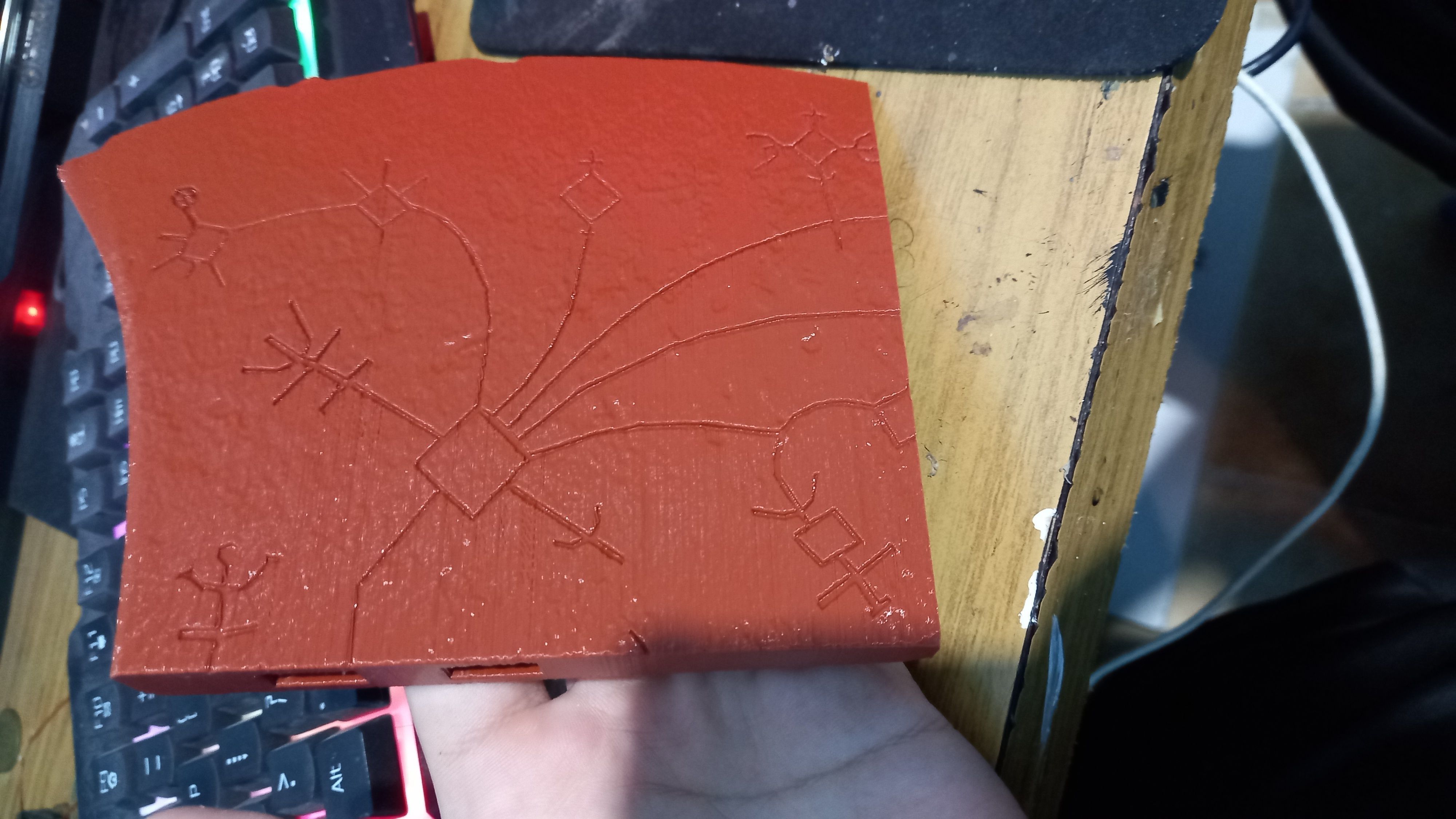 God of War leviathan axe 3D print model_62