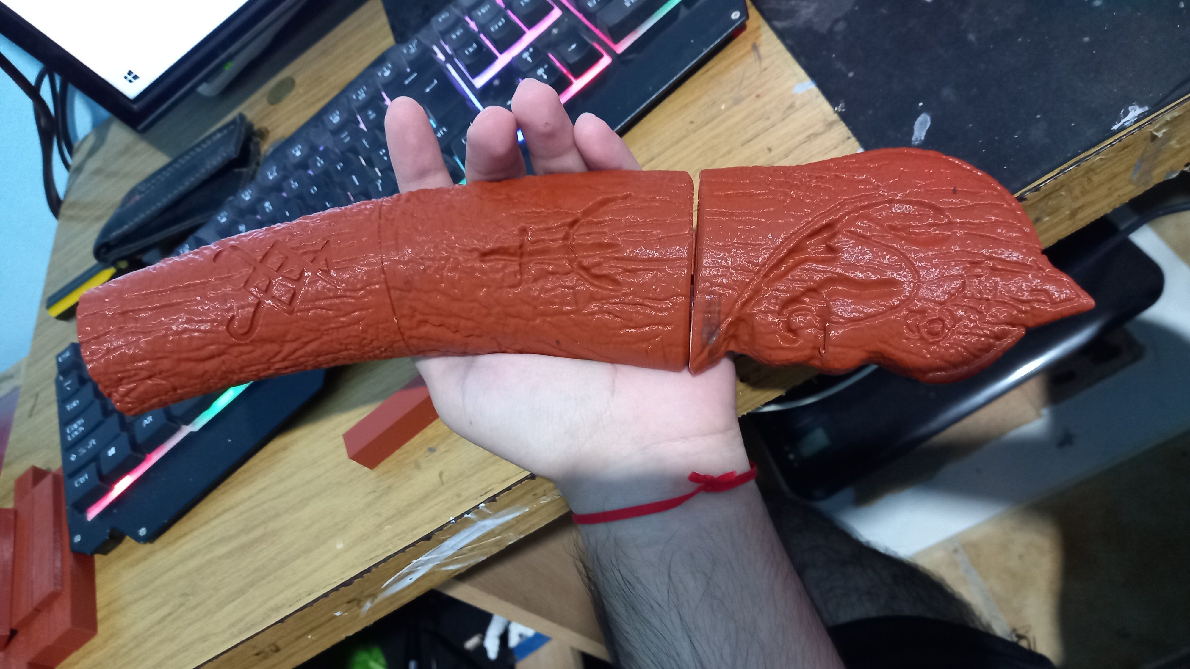 God of War leviathan axe 3D print model_36