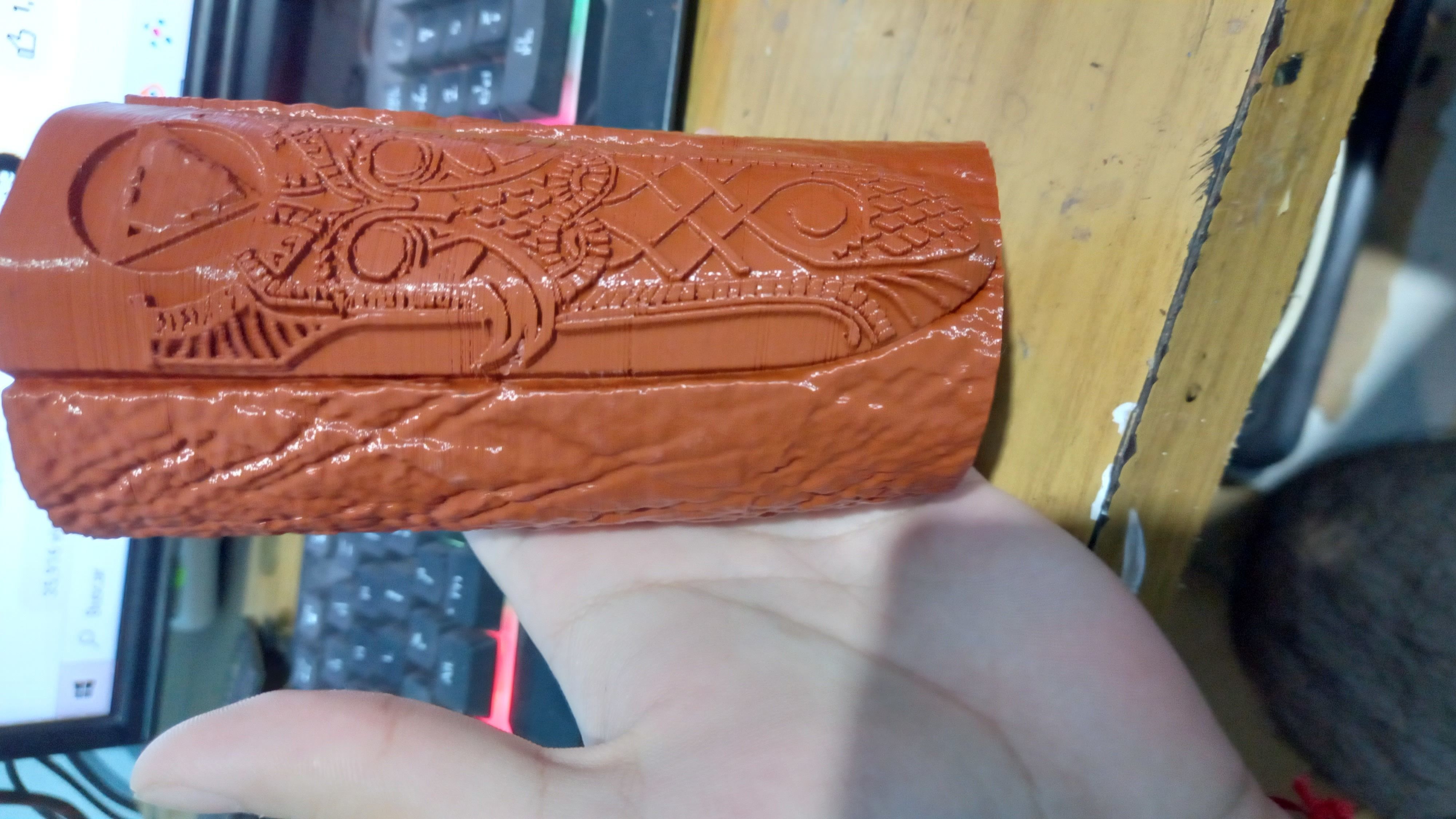 God of War leviathan axe 3D print model_28