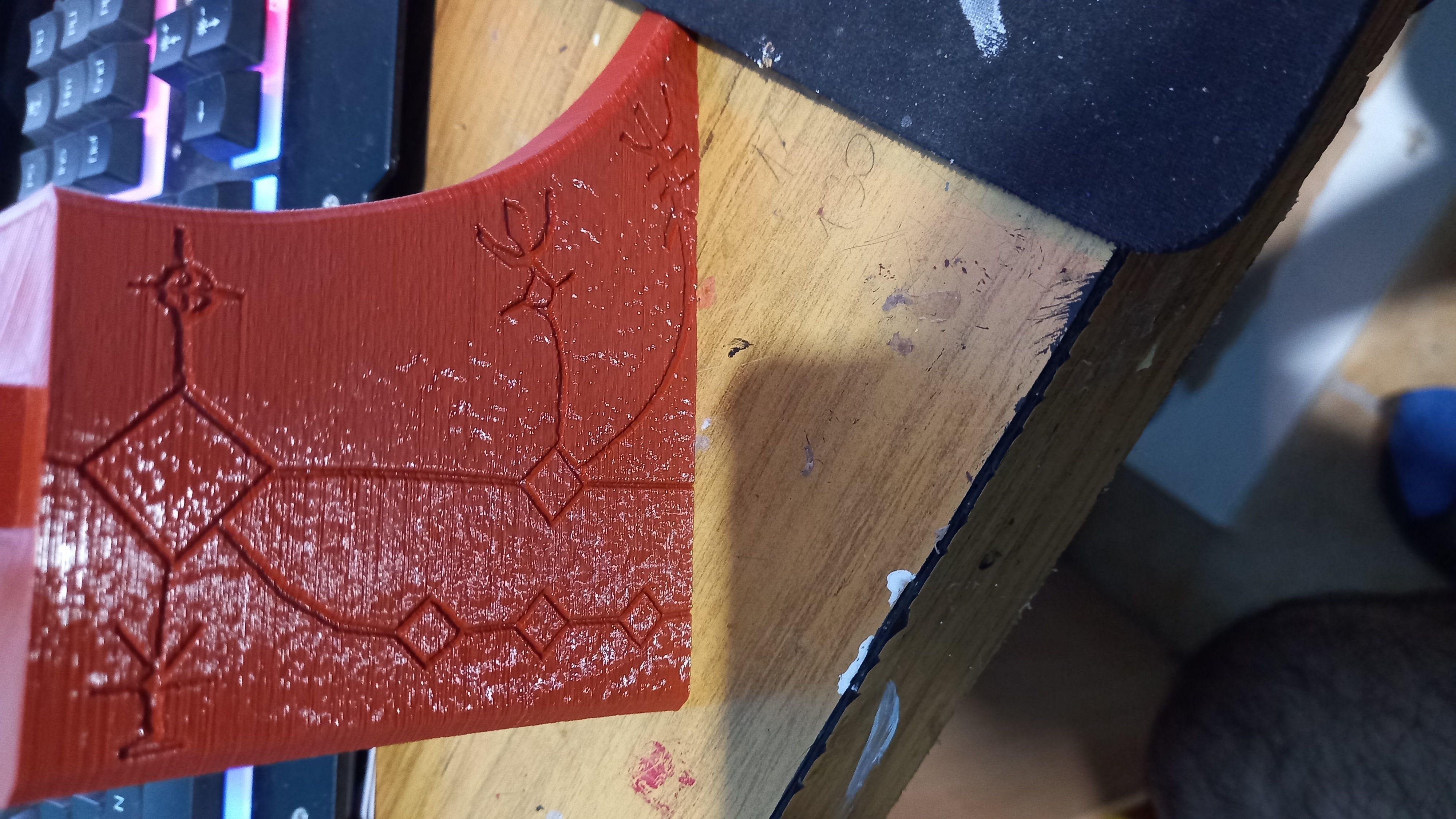 God of War leviathan axe 3D print model_61