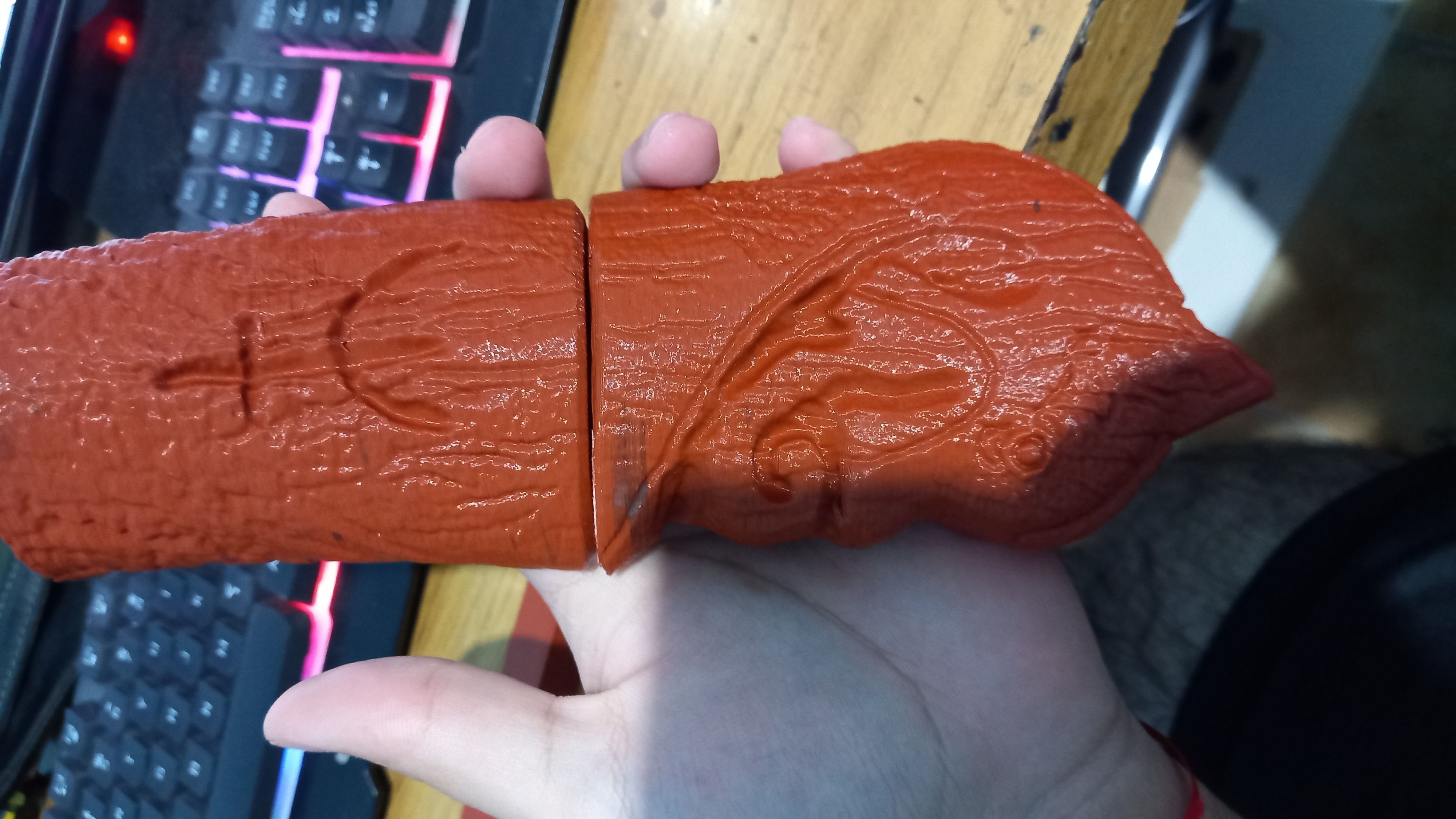God of War leviathan axe 3D print model_34