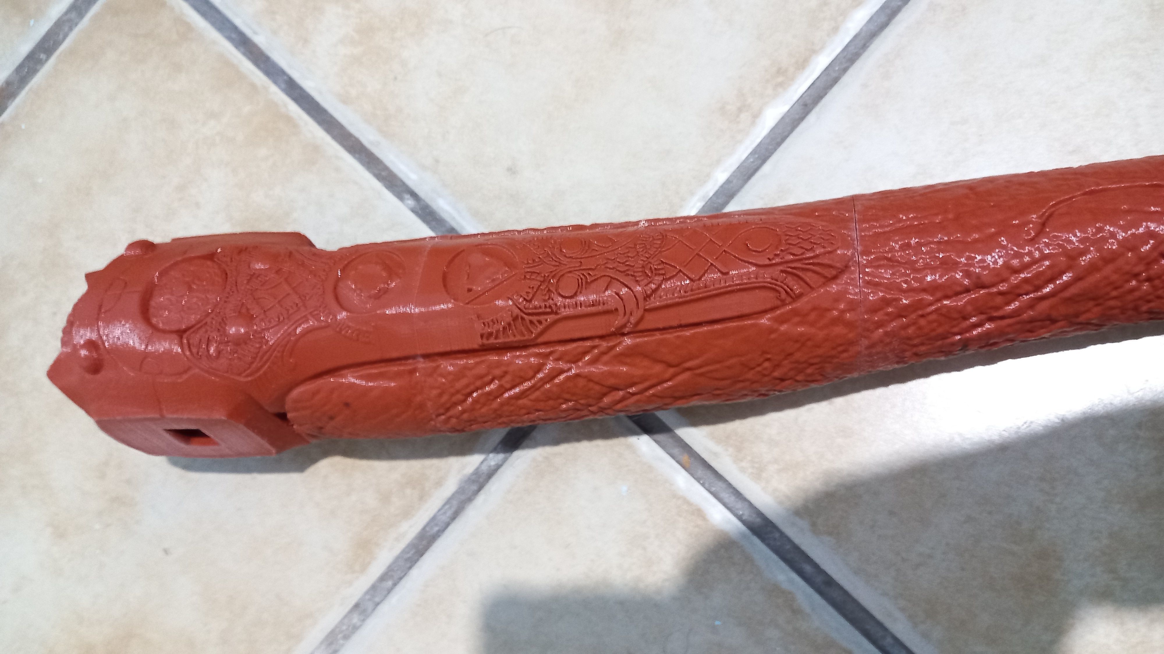 God of War leviathan axe 3D print model_51