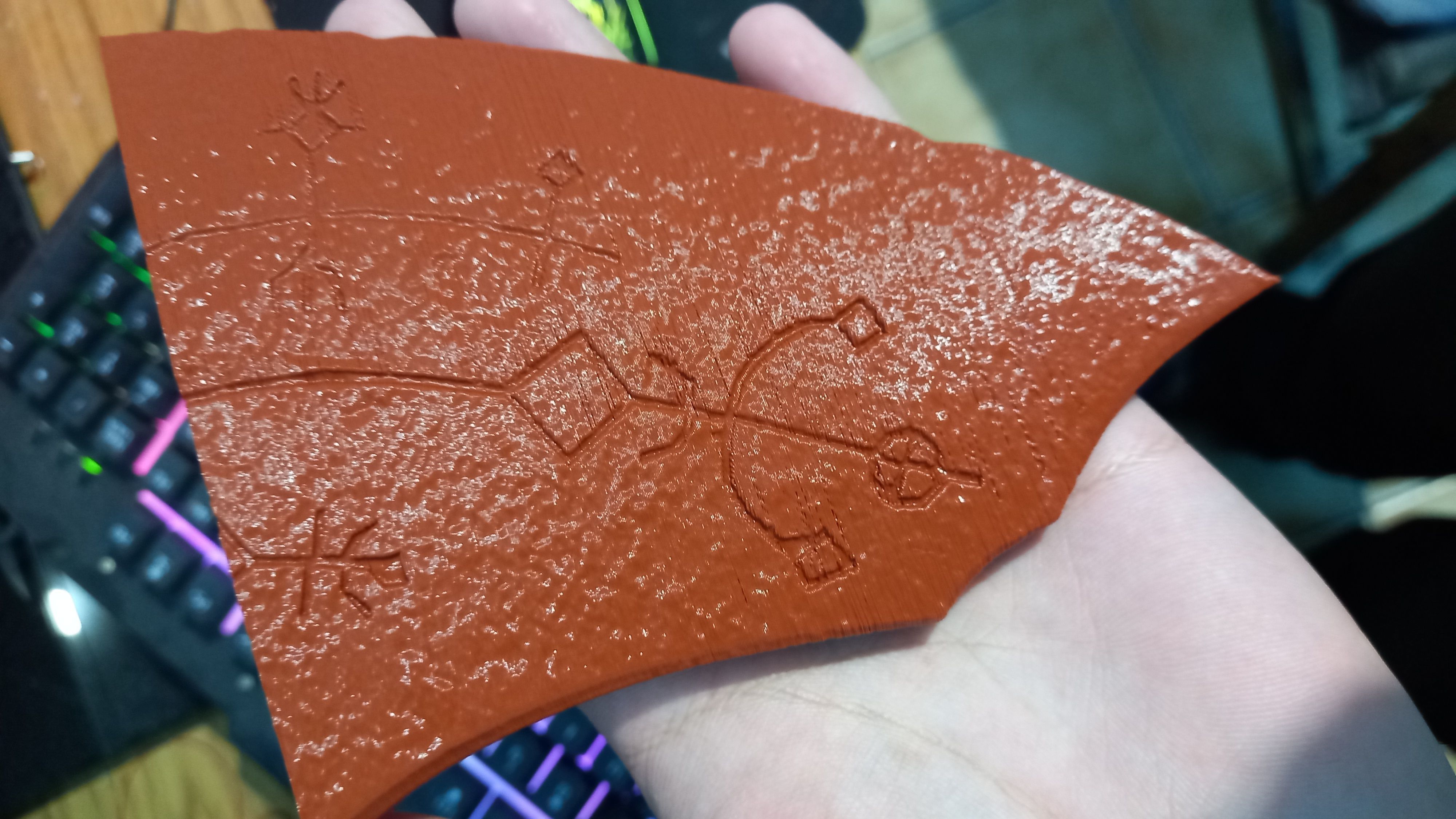 God of War leviathan axe 3D print model_63