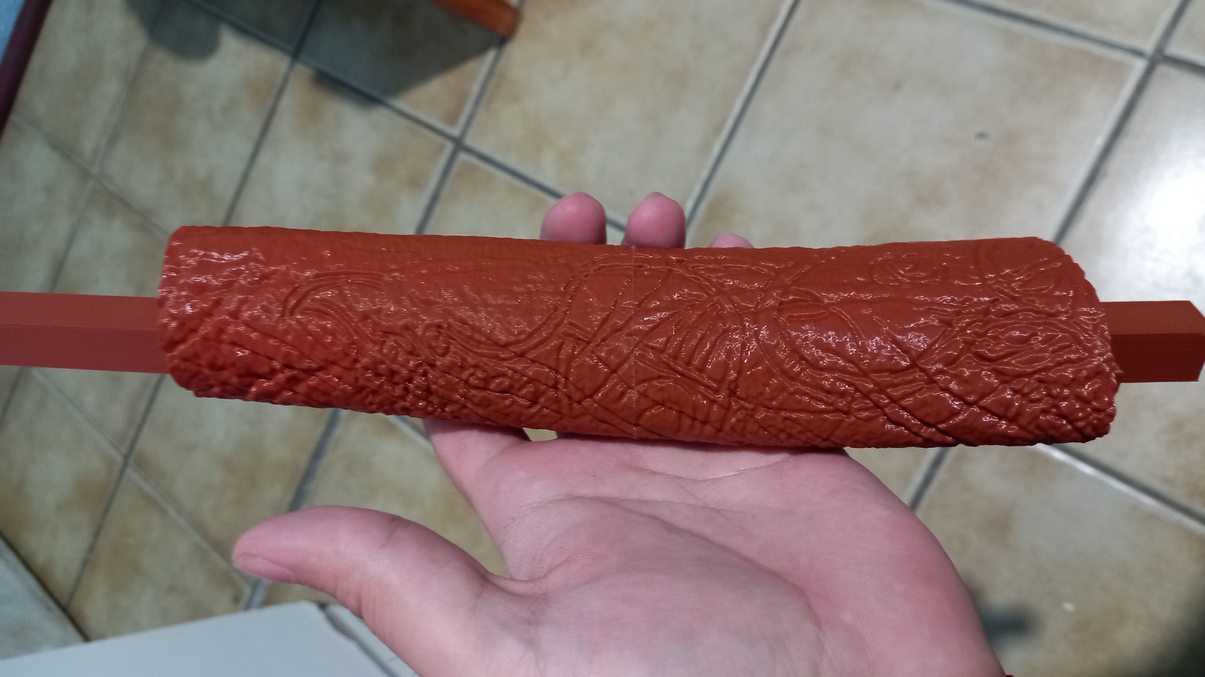 God of War leviathan axe 3D print model_41