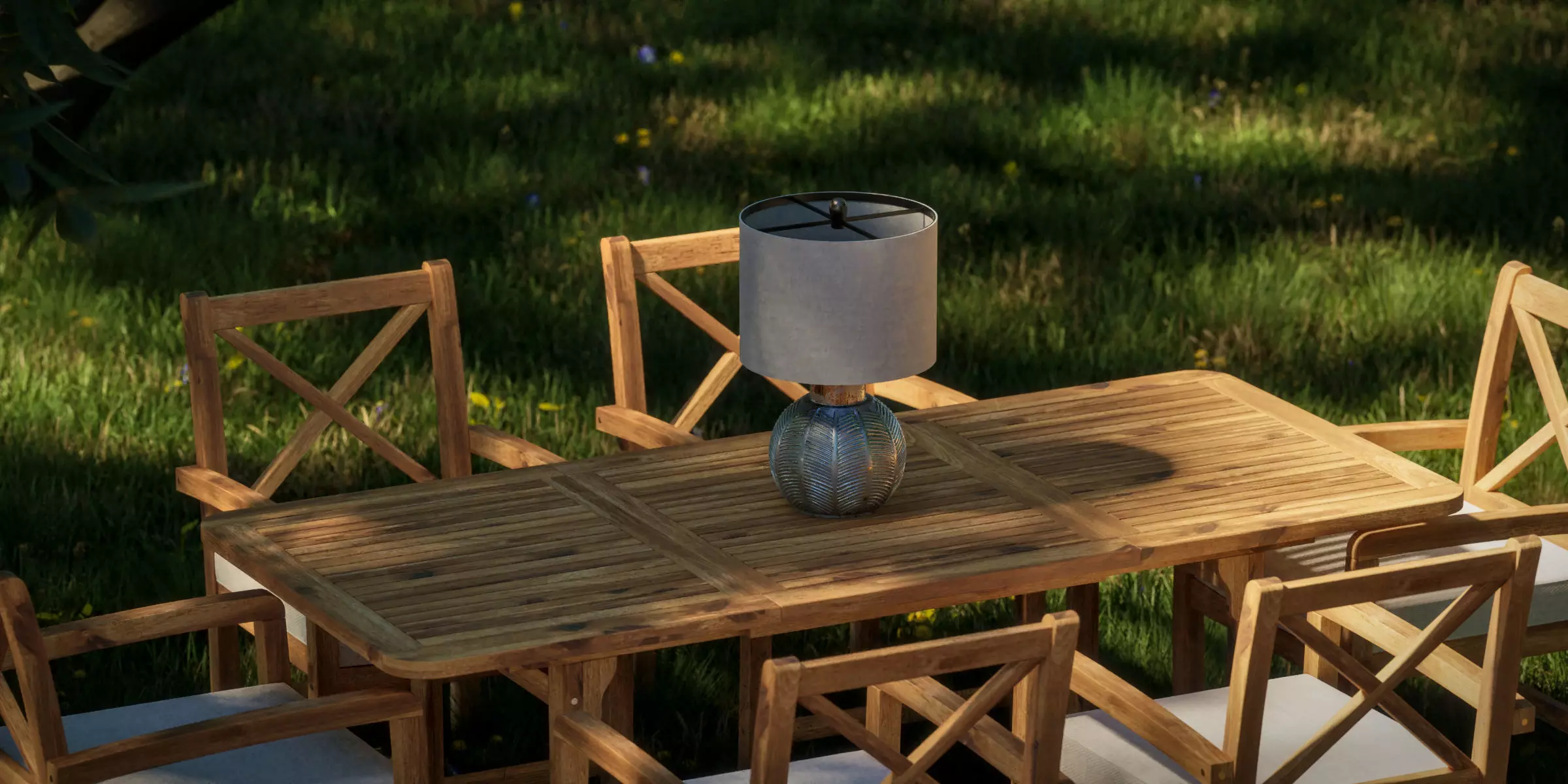 Oakley Set Table Lamp 3D model_0