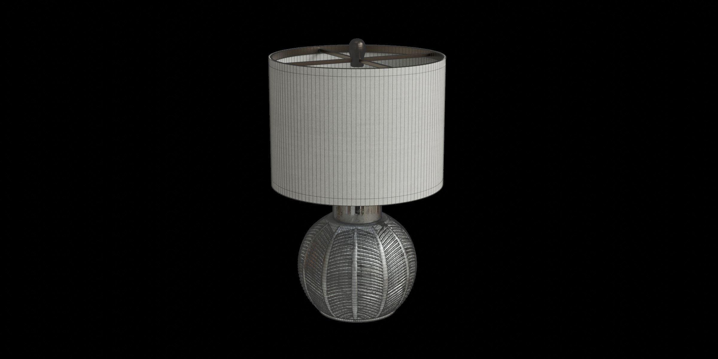 Oakley Set Table Lamp 3D model_13