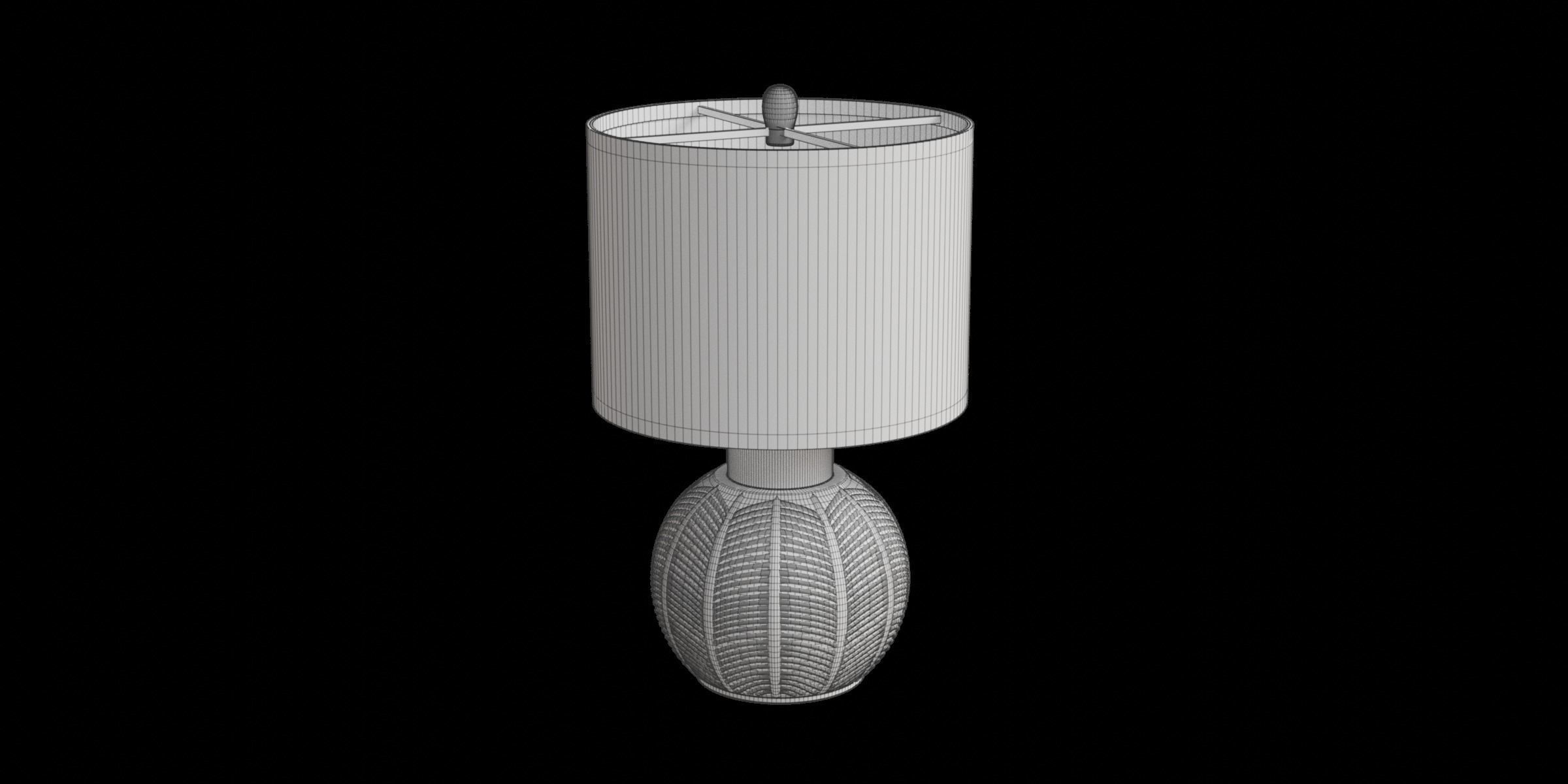 Oakley Set Table Lamp 3D model_12
