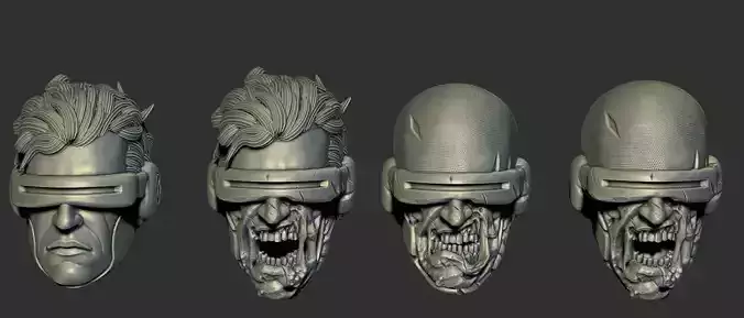CYCLOPS XMEN 1 12 MARVEL LEGEND 3D model