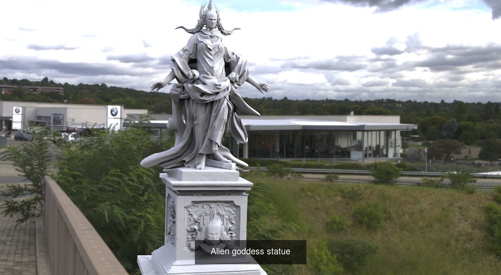 Alien Character sculpture Collection _11