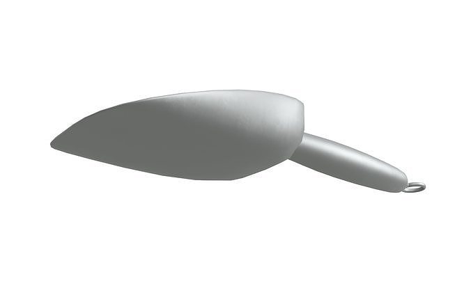 Ice Scoop v1 001 Low-poly 3D model 4