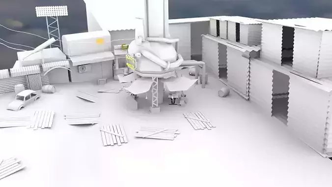 Old Coffee hut Fallout 