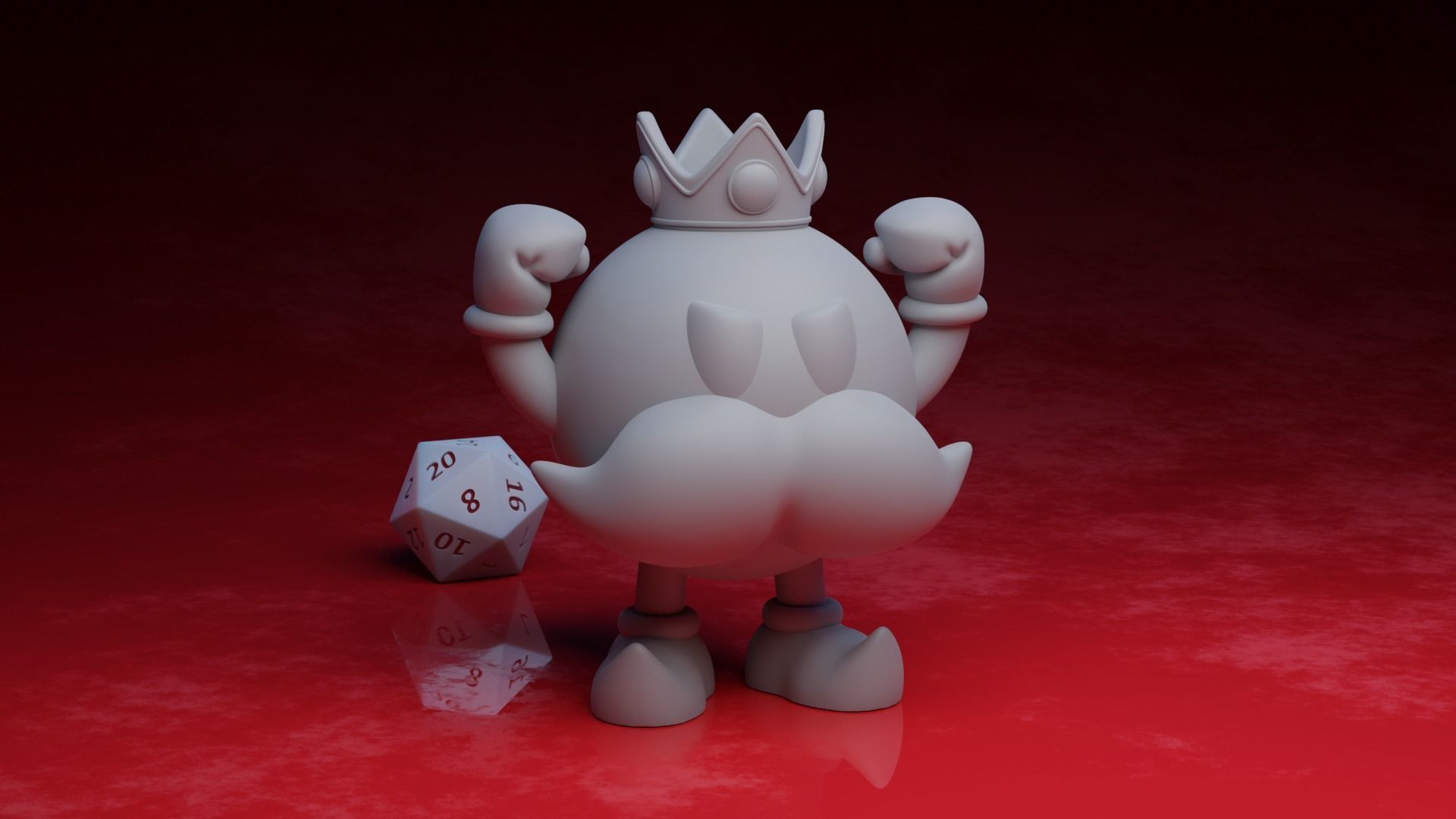 King Bob-omb - Super Mario 3D print model_1
