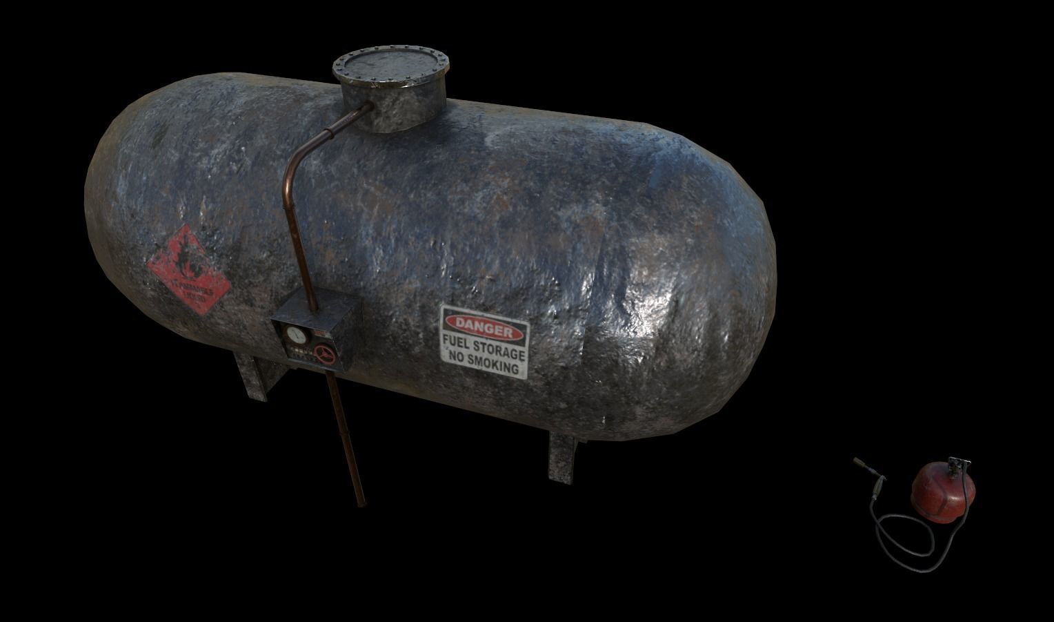 Industrial Props Pack 1 Low-poly 3D model_17