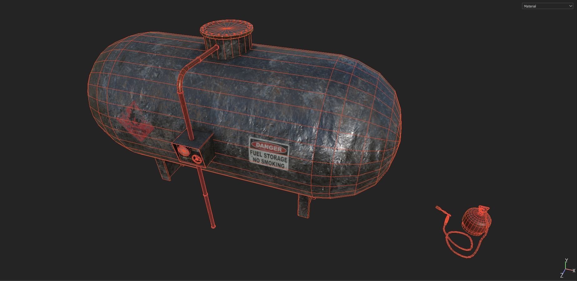 Industrial Props Pack 1 Low-poly 3D model_18