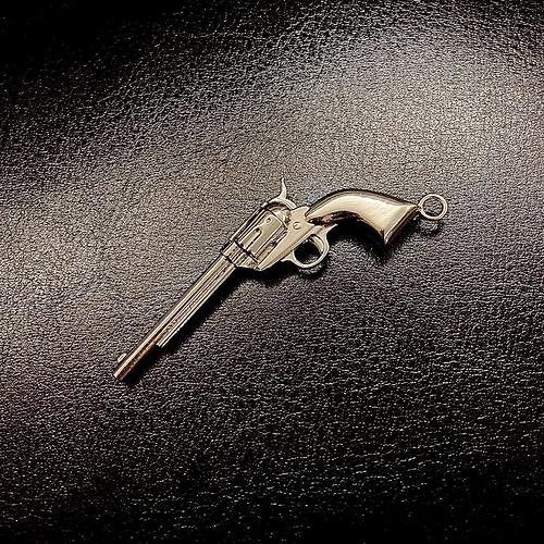 50mm Vintage Gun pandent 3D print model
