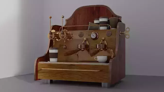 Vintage coffee machine