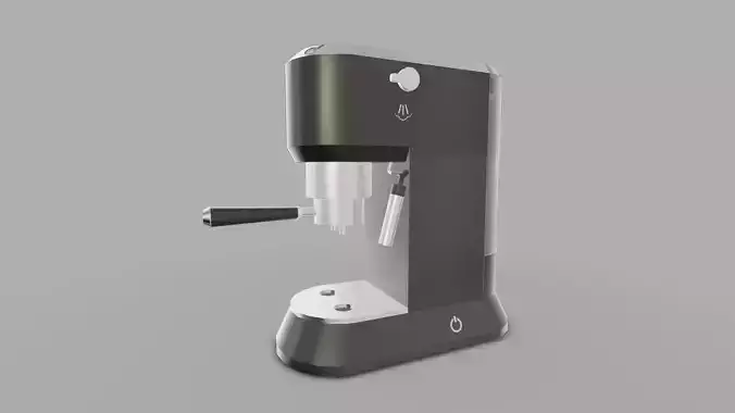 Coffee Machine Low-poly 3D model