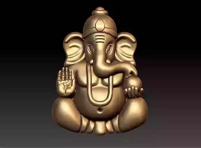 VINAYAGAR PENDENT 3D print model