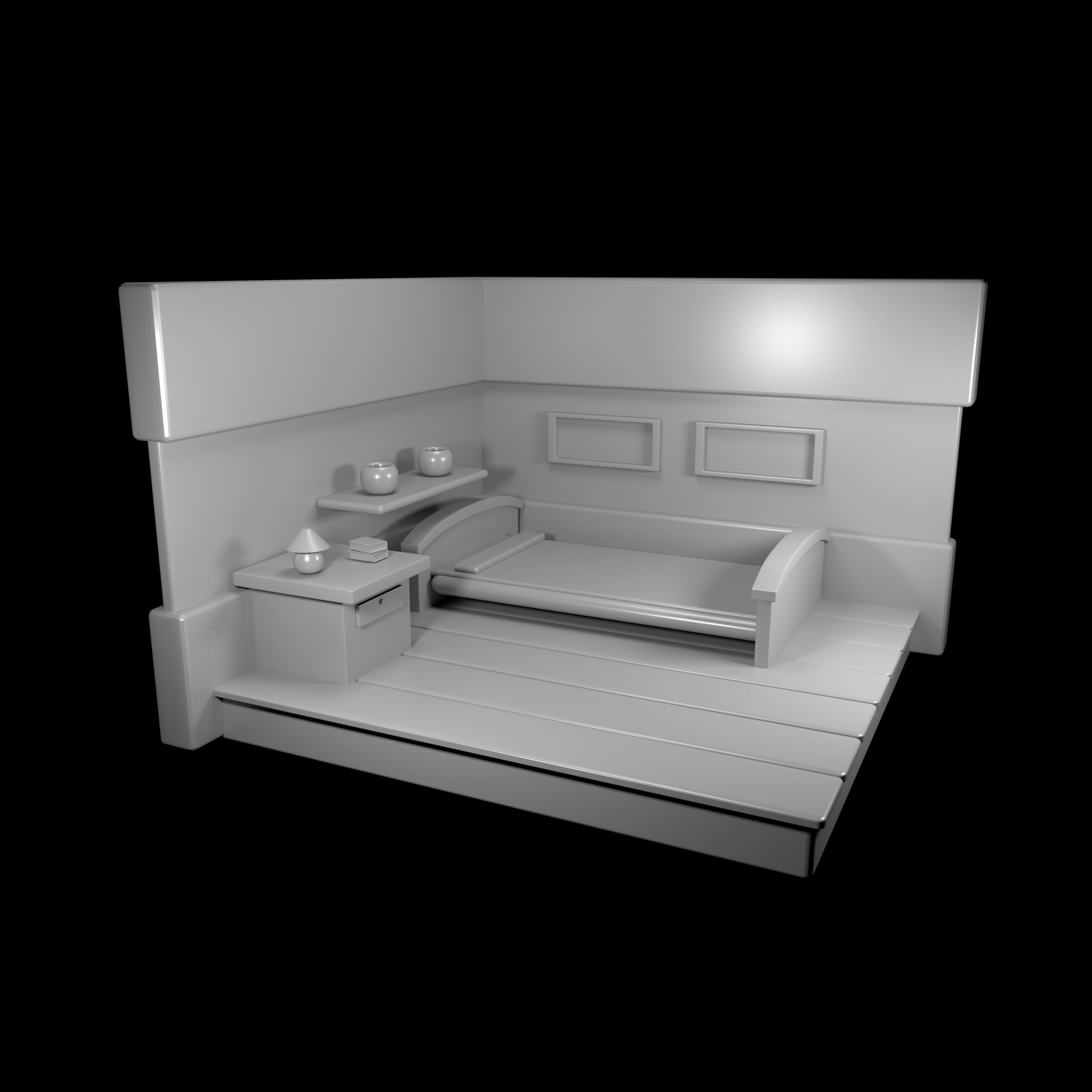 home model Low-poly 3D model_6