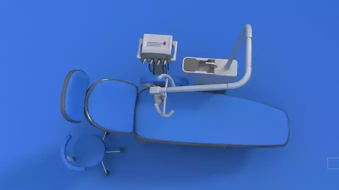 Dentist Unit Low-poly 3D model