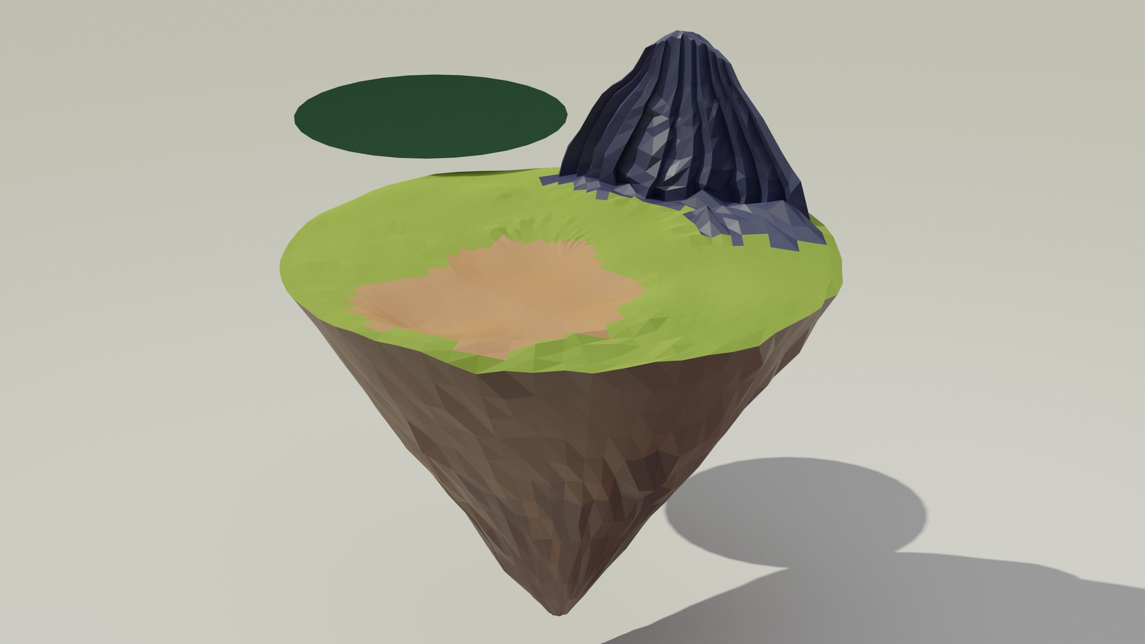 Low Poly Nature Asset Low-poly 3D model_11