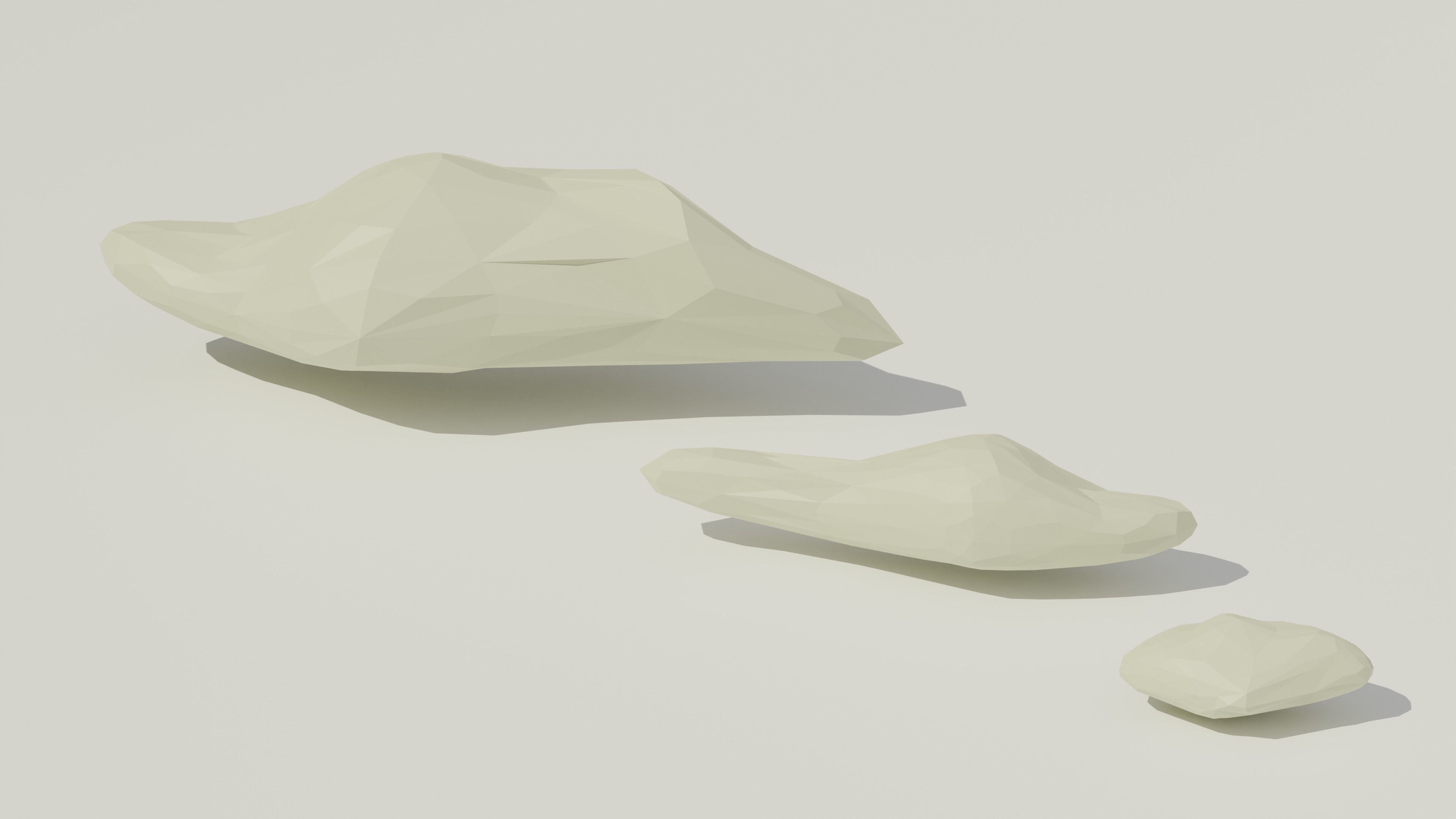 Low Poly Nature Asset Low-poly 3D model_7