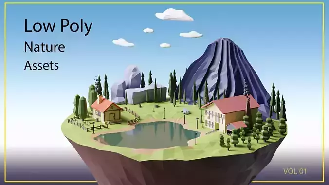 Low Poly Nature Asset