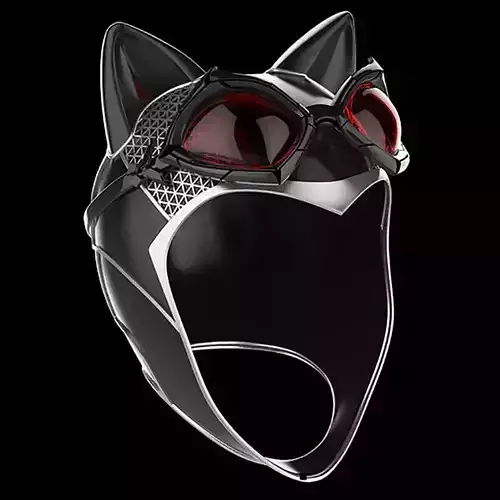 Catwoman Arkham Knight Helmet and Goggles
