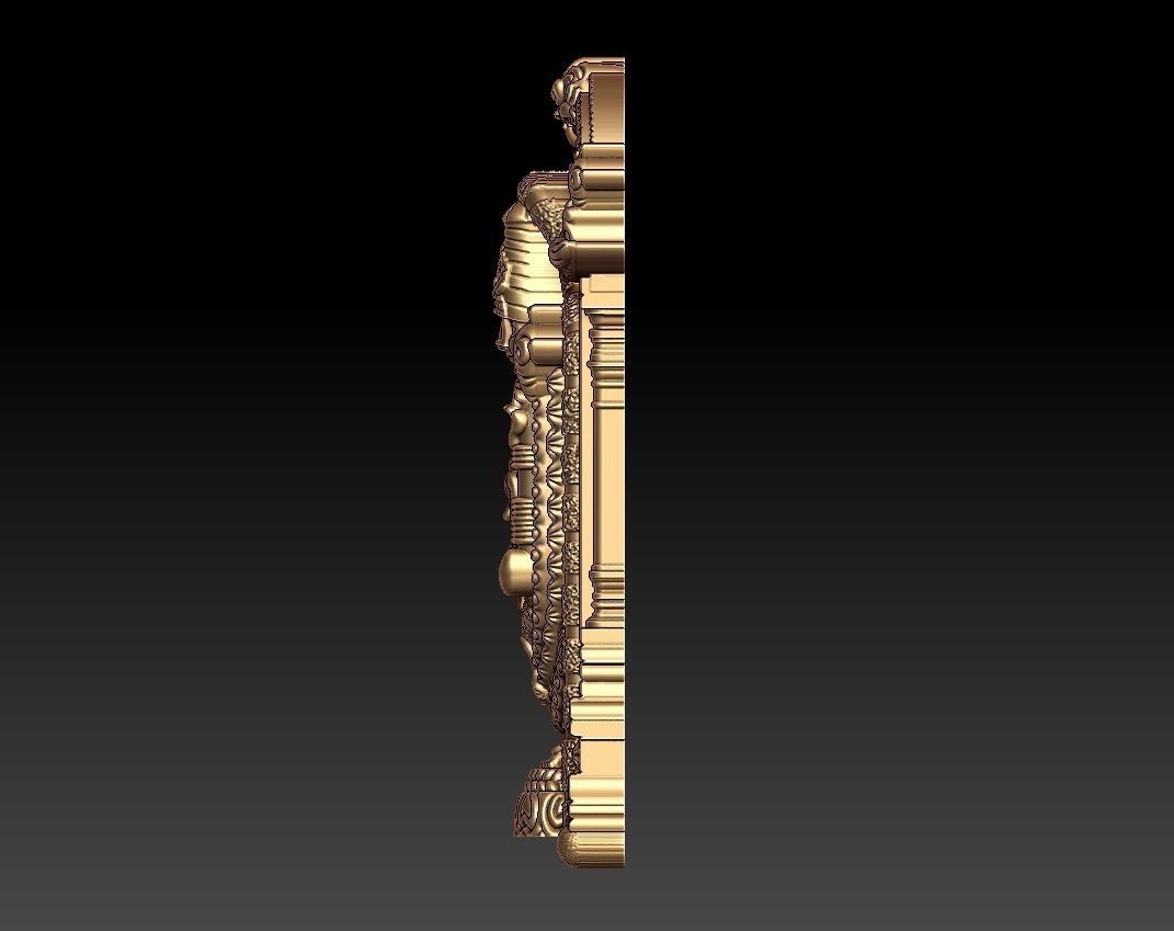 THIRUPATHI BALAJI PENDENT 3D print model_4