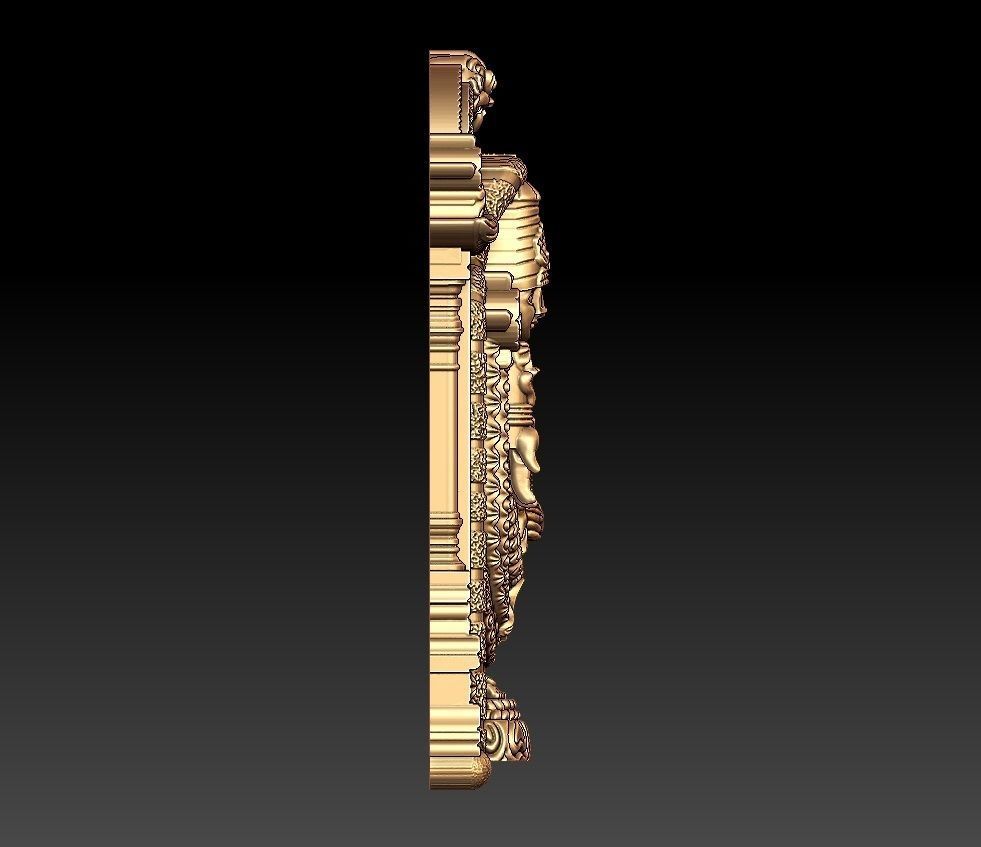 THIRUPATHI BALAJI PENDENT 3D print model_6