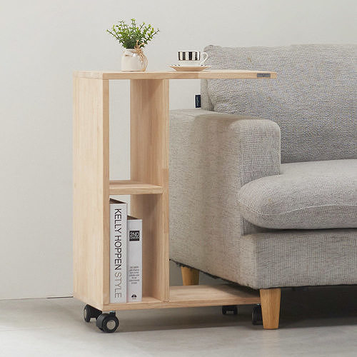 Rubber Movable Sofa Side Table 3D model