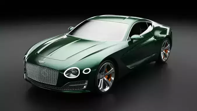 Bentley EXP 10 Speed 6 Low-poly 3D model