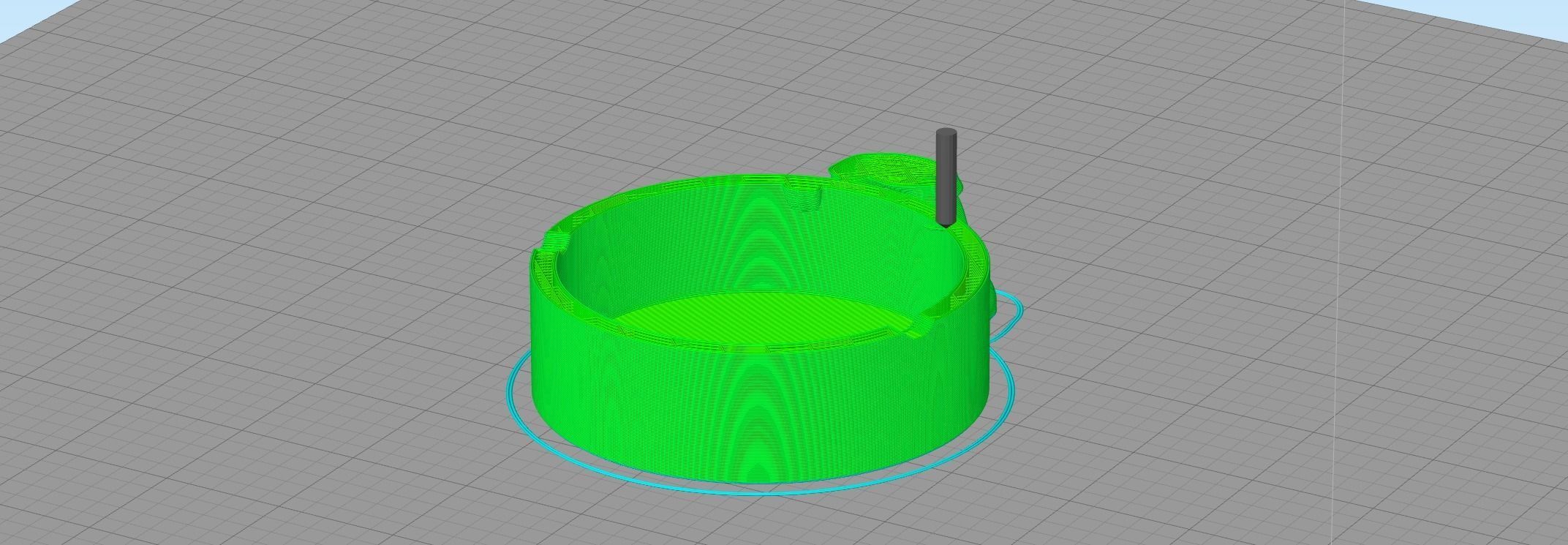 kaws Ashtrays 3D print model_7