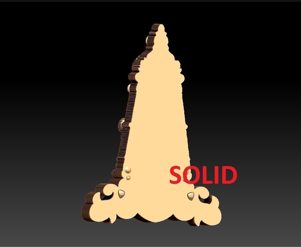 THIRUPATHI BALAJI PENDENT 3D print model_6