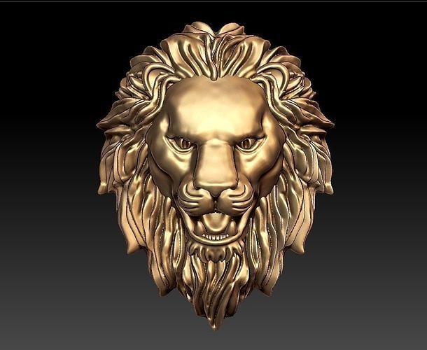 LION PENDENT 3D print model