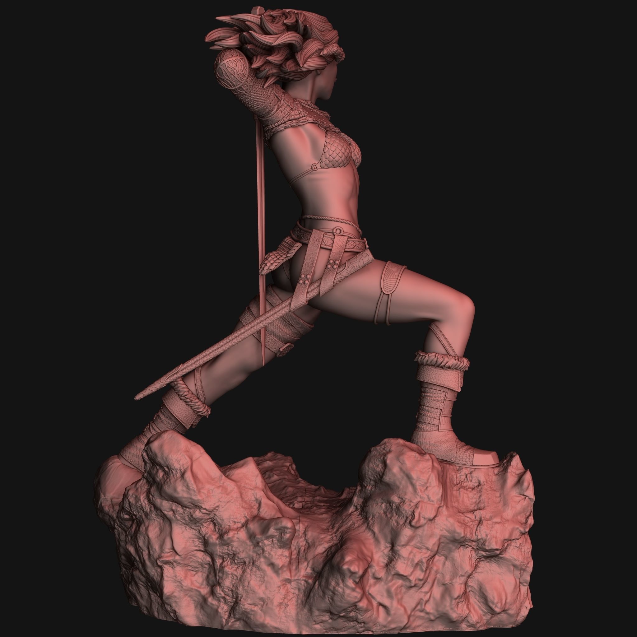 Red Sonja Demo Free 3D print model_4