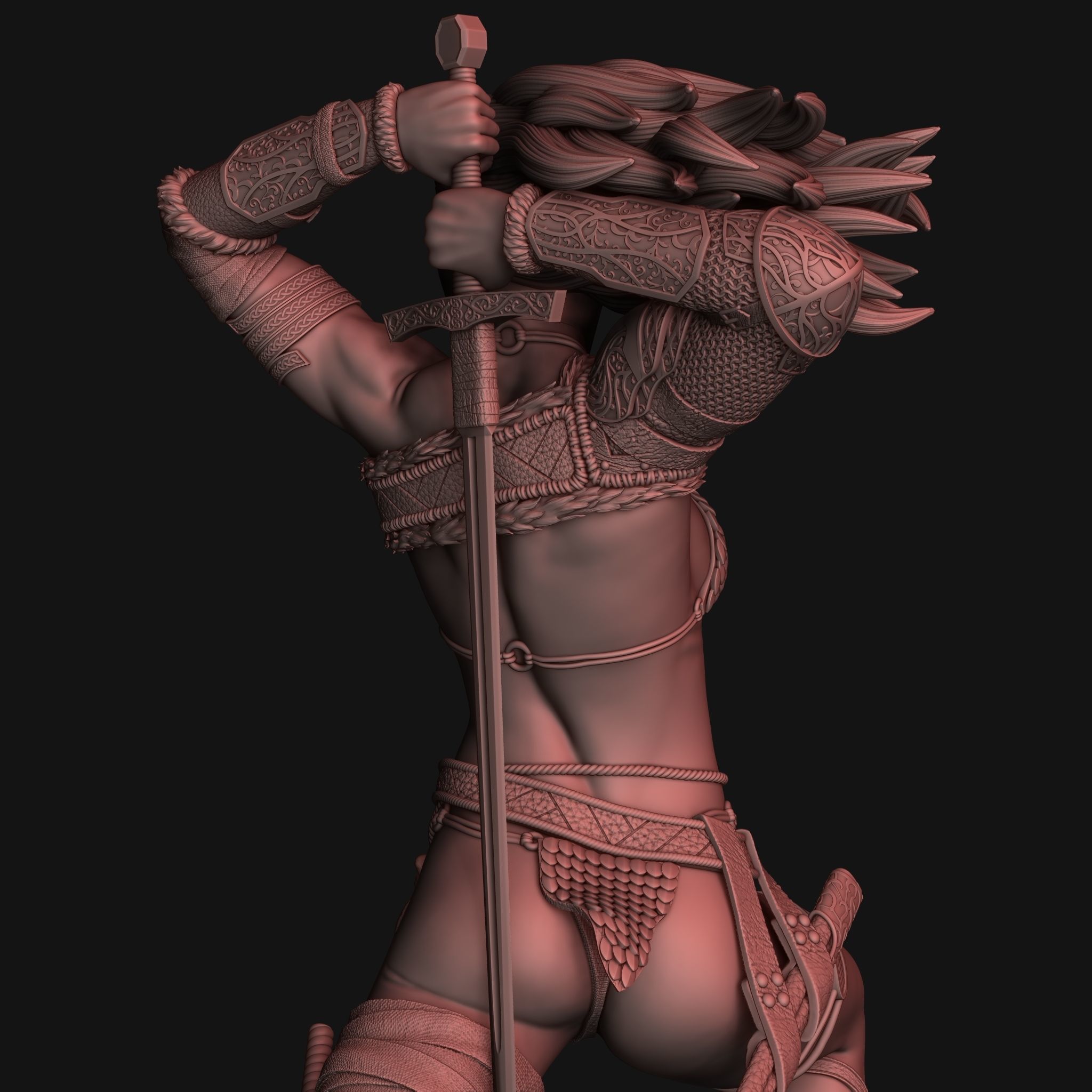 Red Sonja Demo Free 3D print model_6
