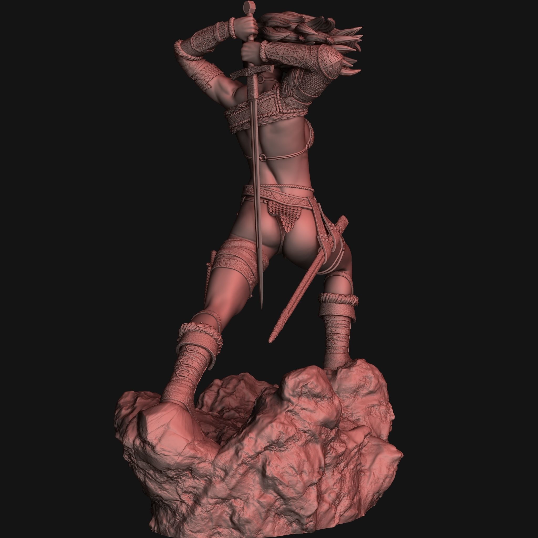 Red Sonja Demo Free 3D print model_3