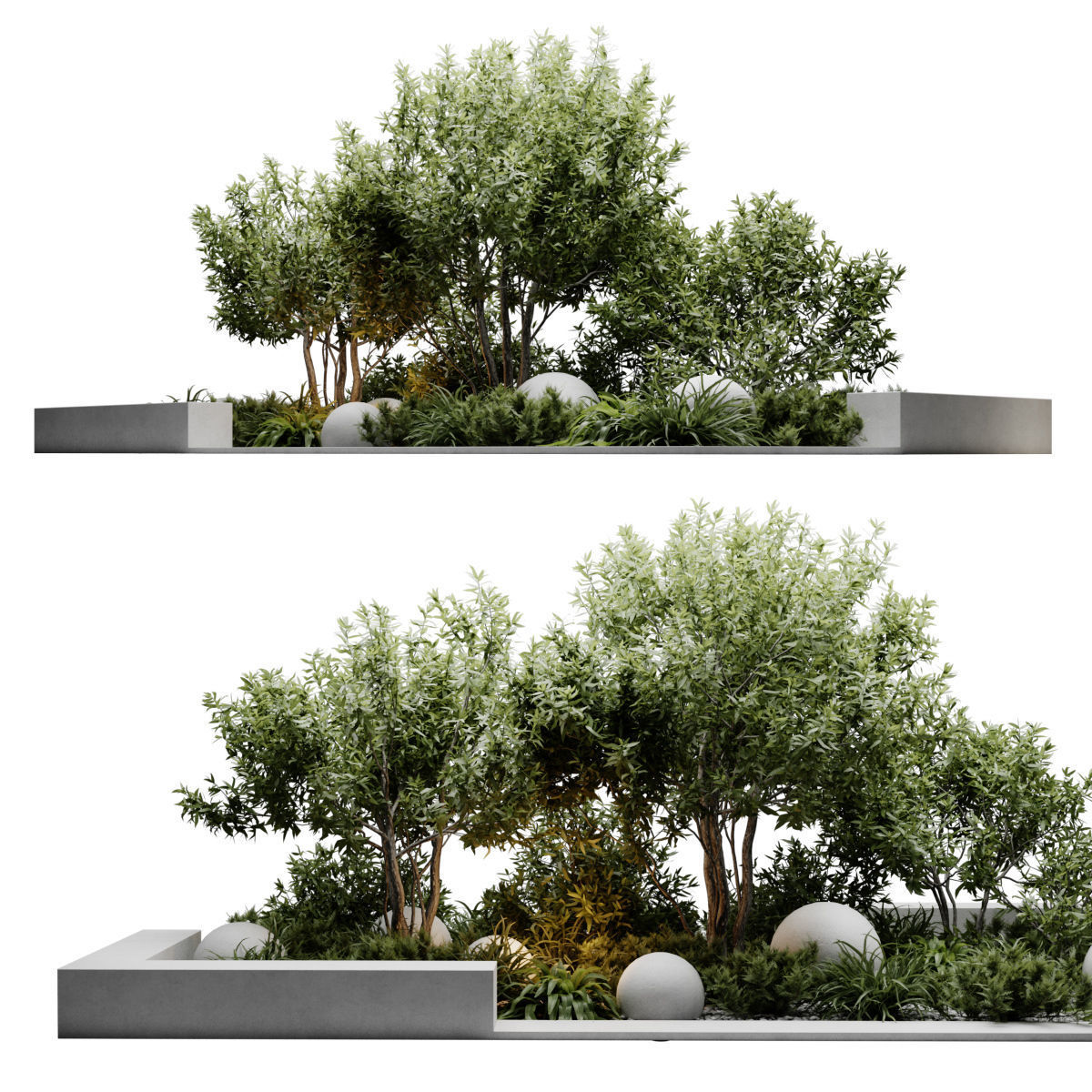 Outdoor Plants 3D model_3