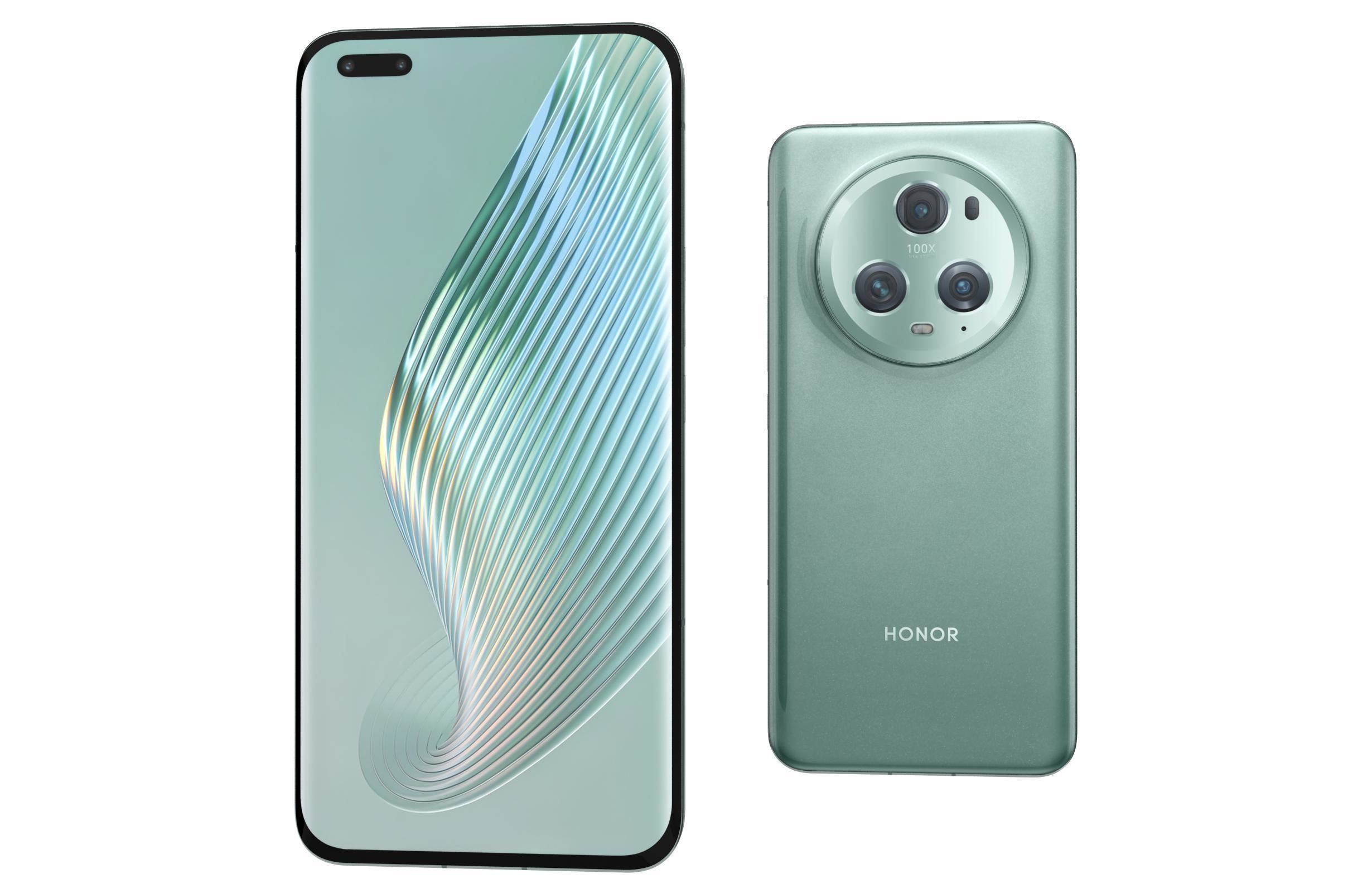 Honor Magic5 Pro All Colors Low-poly 3D model_22