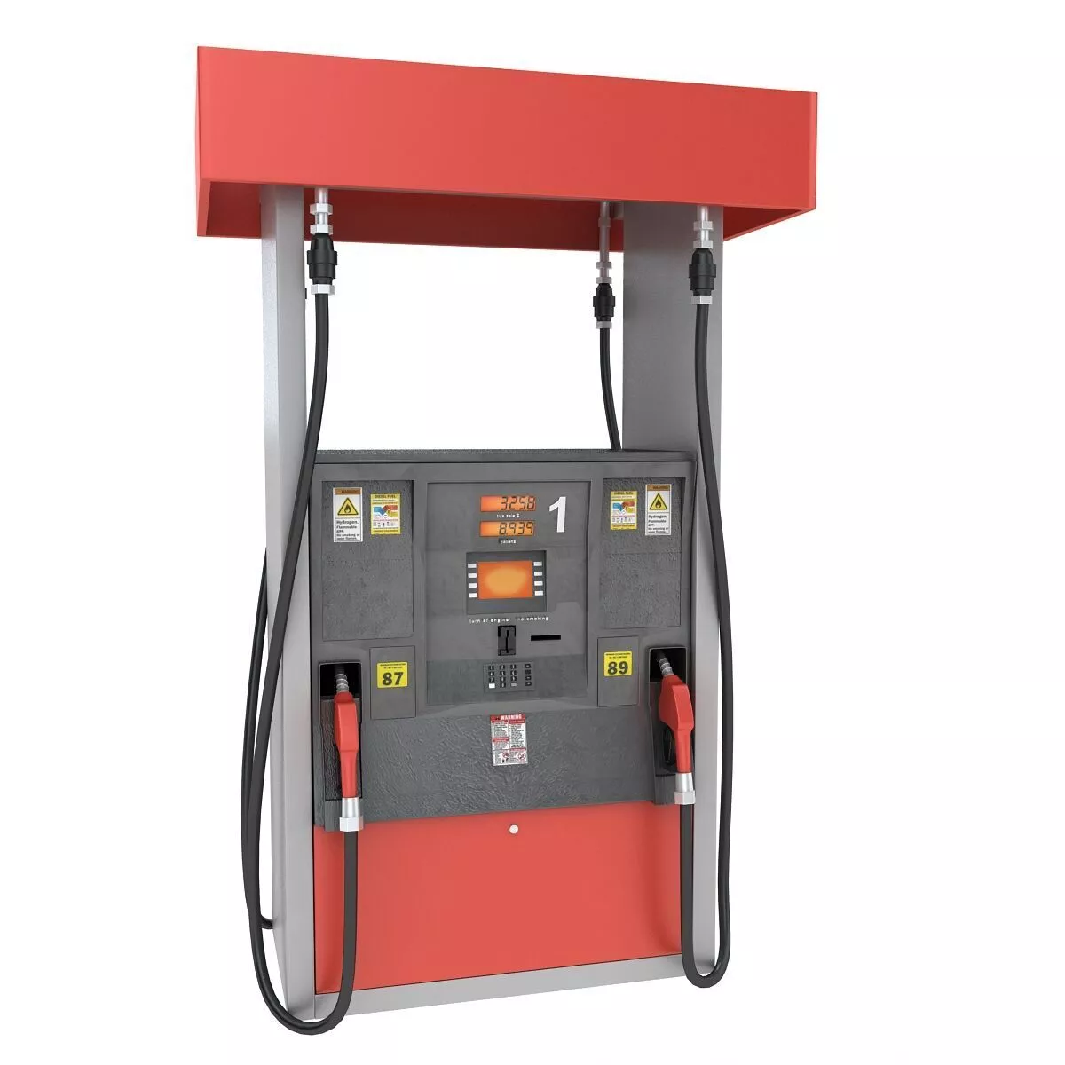 Gas Pump 3D model