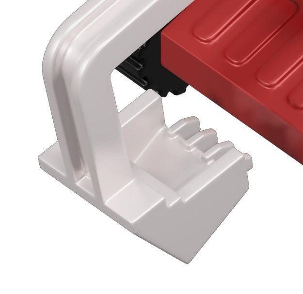 Baby Bulldozer Toy 3D model_4