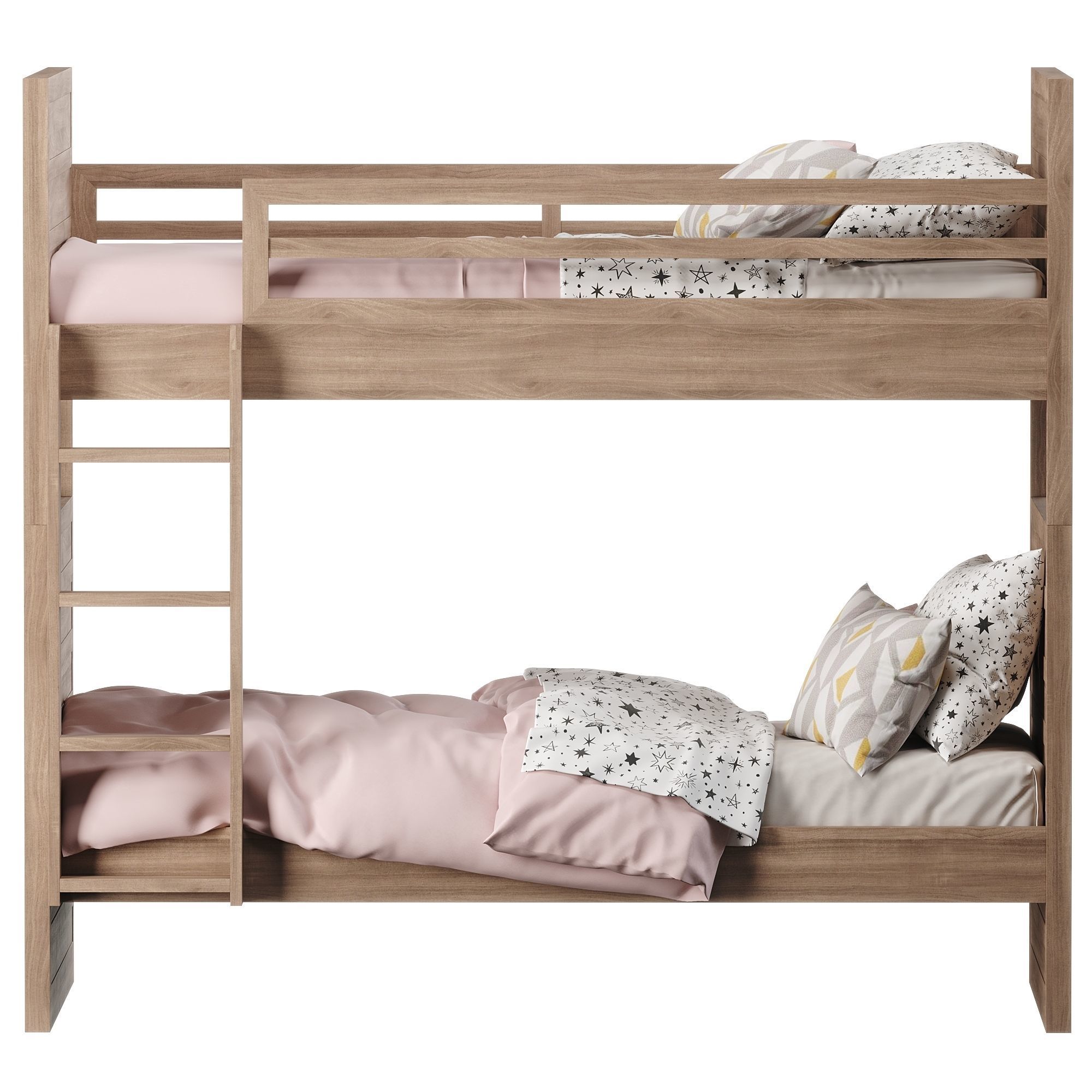 RH WELLER BUNK BED 3D model CGTrader