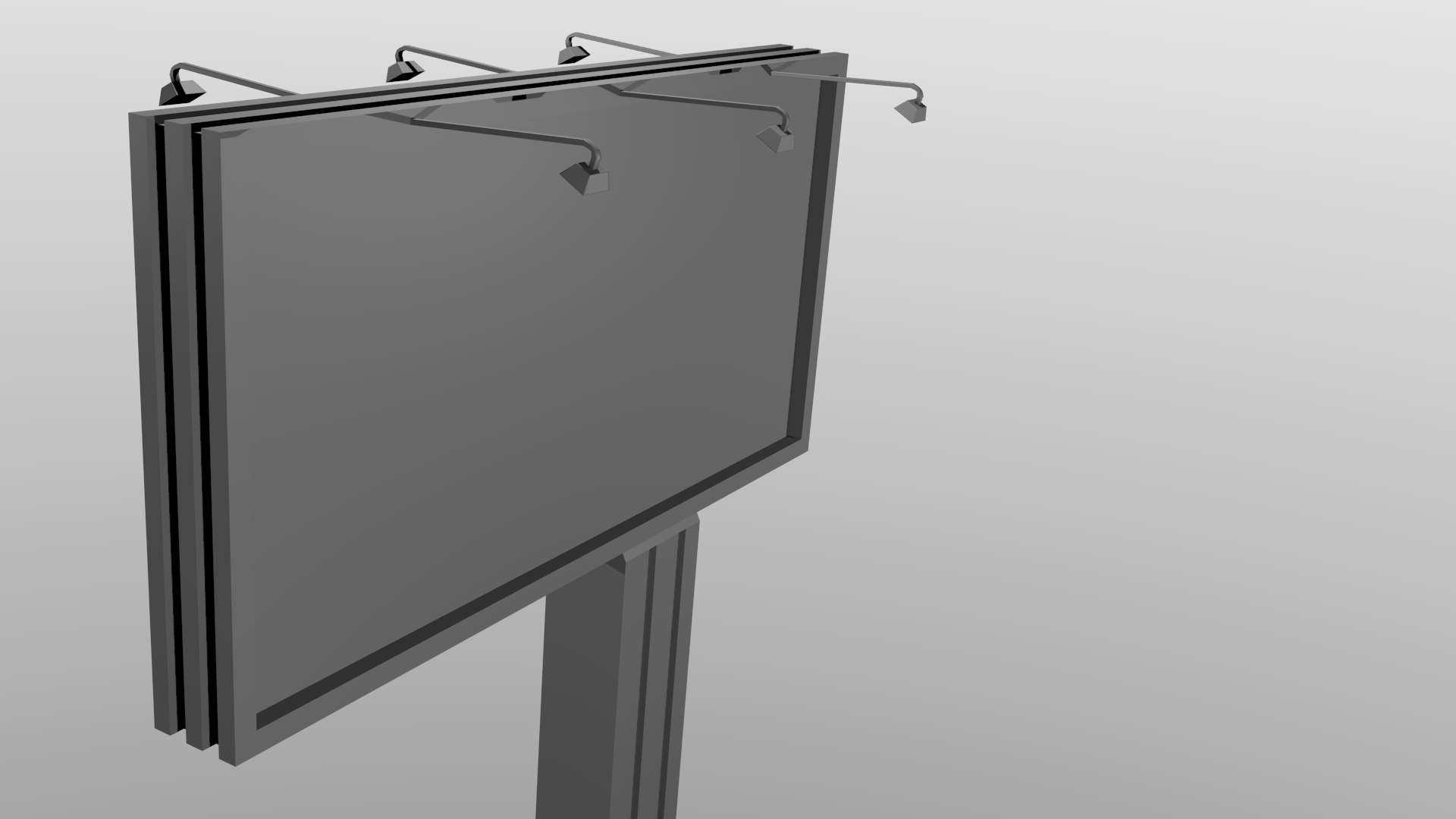 10 Object exterior pack Low-poly 3D model_2