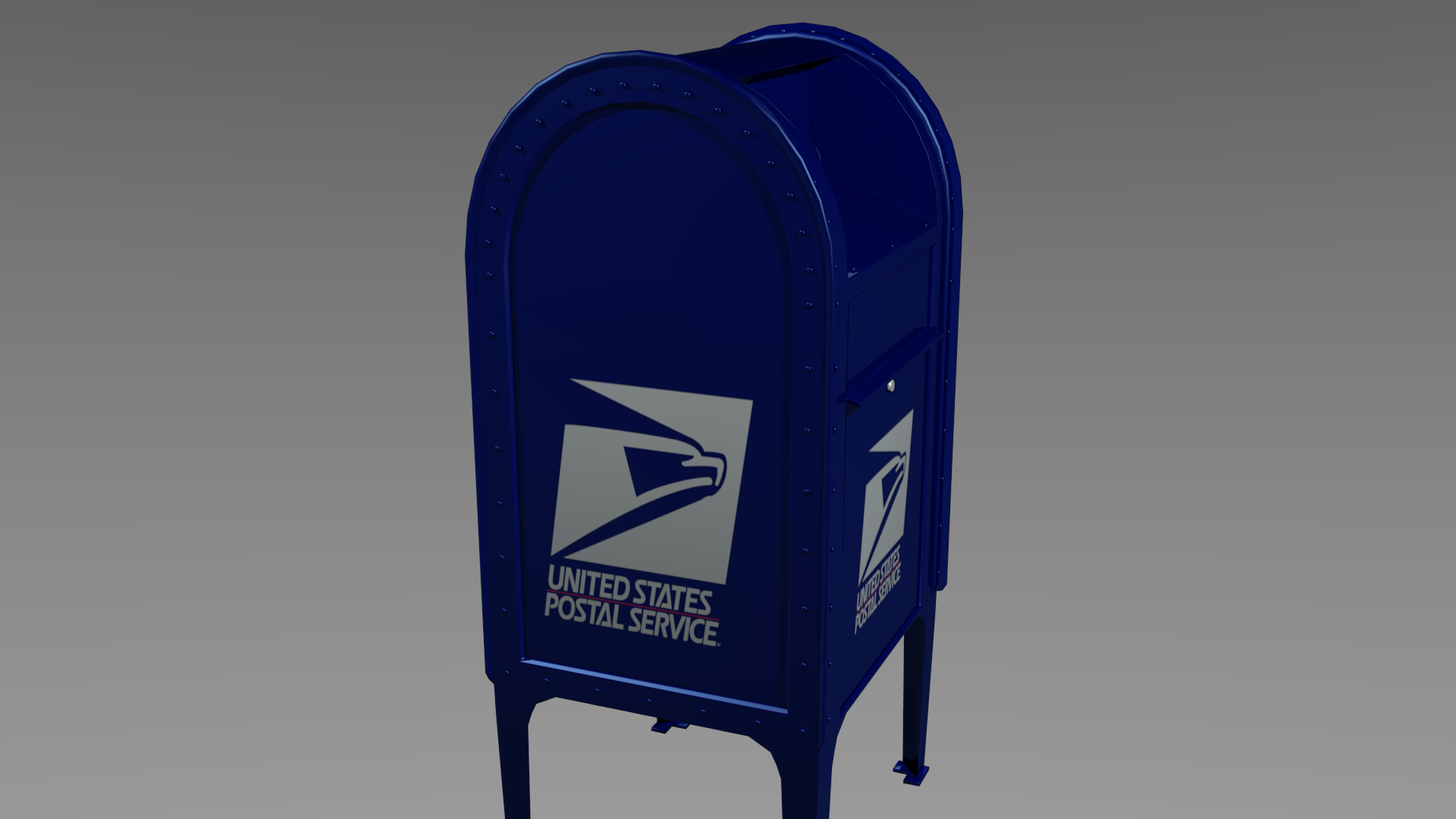 10 Object exterior pack Low-poly 3D model_19