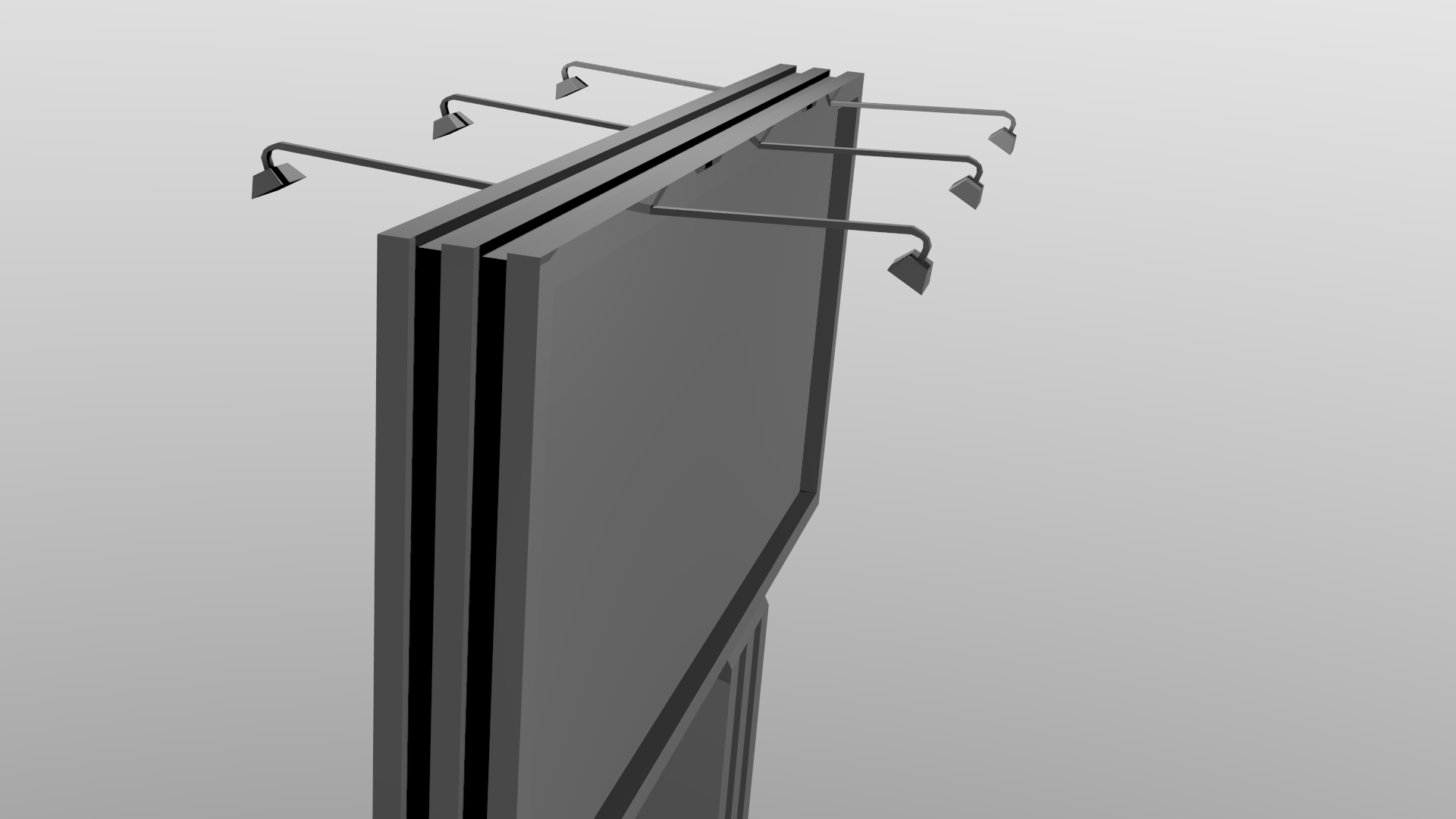 10 Object exterior pack Low-poly 3D model_3