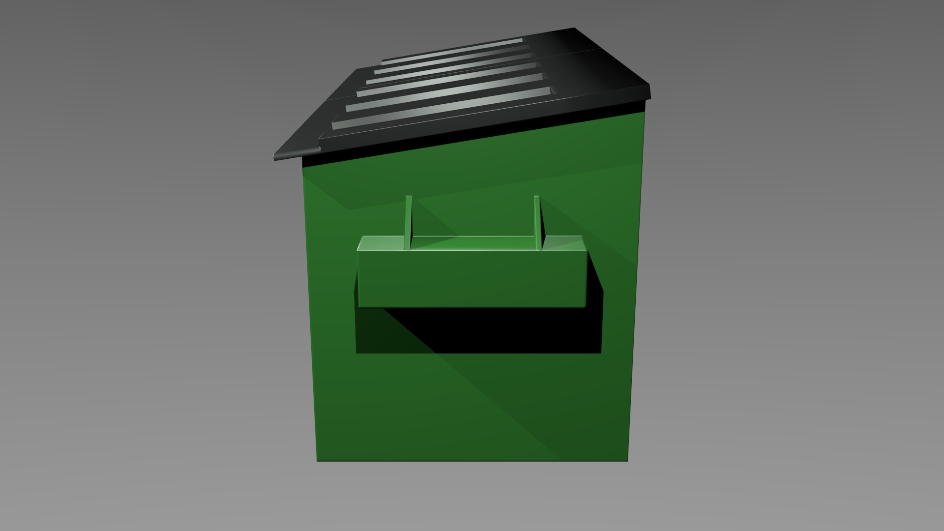 10 Object exterior pack Low-poly 3D model_12