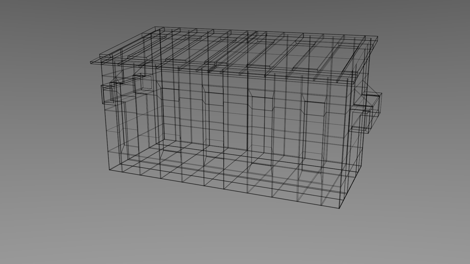 10 Object exterior pack Low-poly 3D model_13